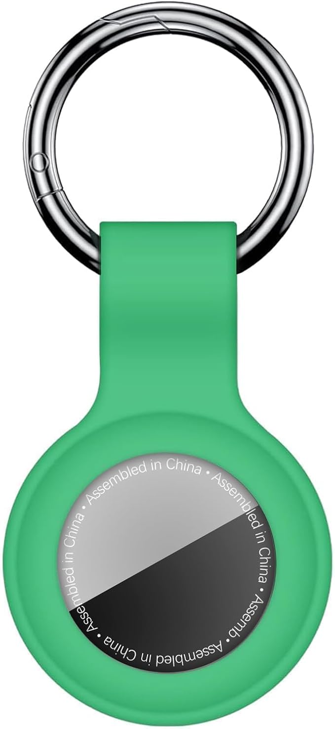 Linsaner Case for AirTag 2nd Gen & 1st Gen, Silicone Holder Keychain Key Ring by Linsaner