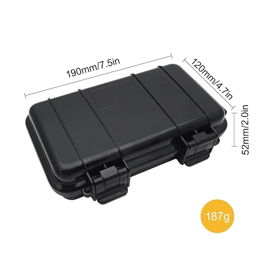 SEIWEI Outdoor Sealed Waterproof Safety Case Plastic Tool Dry Storage Box - Image 2