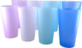 AOYITE Large Plastic Cups Reusable - 32 oz Big Drinking Cups set of 8 - BPA by AOYITE