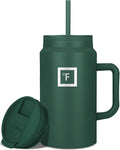 IRON °FLASK Co-Pilot Insulated Mug w/Straw & Flip Cap Lids by IronFlask