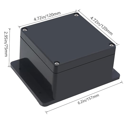 Junction Box IP65 Waterproof ABS Plastic Electrical Project Case Power Junction - Image 2