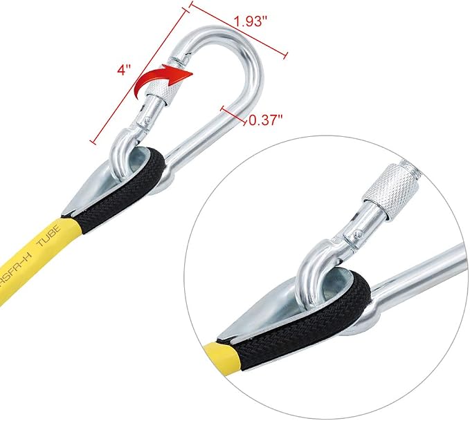 X XBEN Outdoor Climbing Rope 10M 20M 30M 50M 70M 152M 352M Static Rock Climbing - Image 3