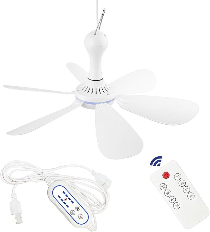 Silent USB Powered Ceiling Fan by SCOOYEEES