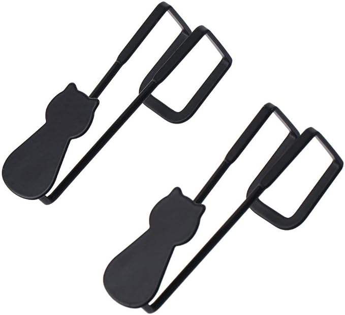 3Pcs- Over Cabinet Door Hooks Iron Decorative Cat Over The Cupboard Drawer - Image 7