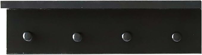 Entrance Coat Rack ，Coat Hooks, Wall-Mounted Wooden Hook Rack, Wall-Mounted - Image 2