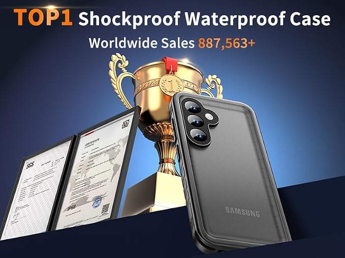 Cozycase for Samsung Galaxy S25 Waterproof Case - Image 10