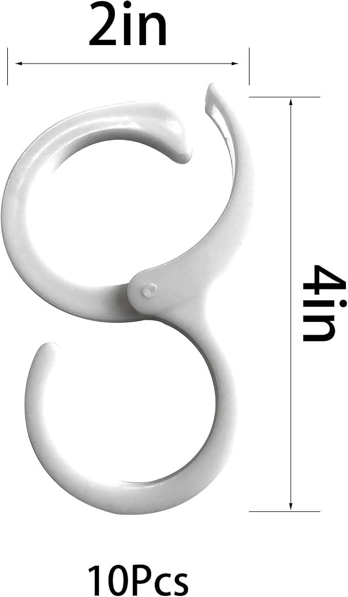 10Pcs Windproof Hook, Hanging Hooks, Table Edge Hook, Hook Clip, Hanging Clips - Image 4