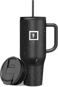 IRON °FLASK Co-Pilot Insulated Mug w/Straw & Flip Cap Lids by IronFlask