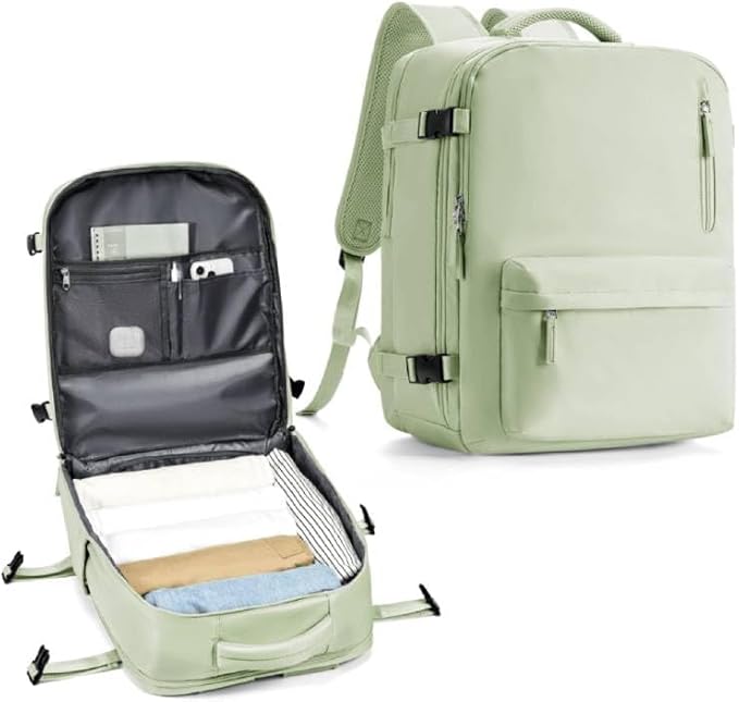 WONHOX Large Travel Backpack Carry on Flight Approved Laptop Work Business by WONHOX