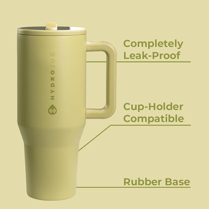 HydroJug Traveler - 32 oz Water Bottle - Fits in Cup Holder - Image 2