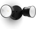 LUTEC P6221B 2000 Lumen 18 Watt LED Dual-Head Floodlight Outdoor, Switch by LUTEC
