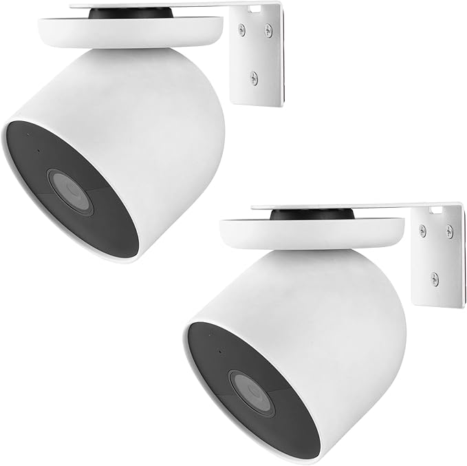 UYODM 2Pack Adhesive Metal Wall Mount Bracket Compatible by UYODM