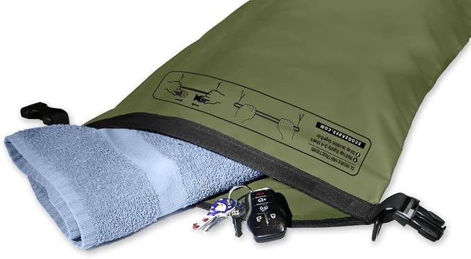 EcoGear FX Heavy Duty Waterproof Dry Bag Voyager Series – Durable Roll Top - Image 3