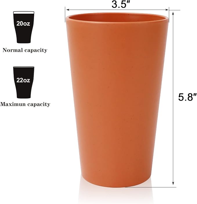 Homienly Reusable Plastic Cups - Image 2