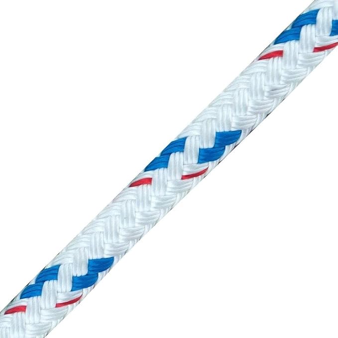 New England Ropes 3/16in Sta-Set White 100 Feet Long - Image 6