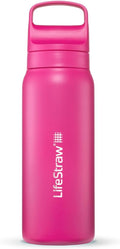 LifeStraw Go Series – Insulated Stainless Steel Water Filter Bottle by LifeStraw