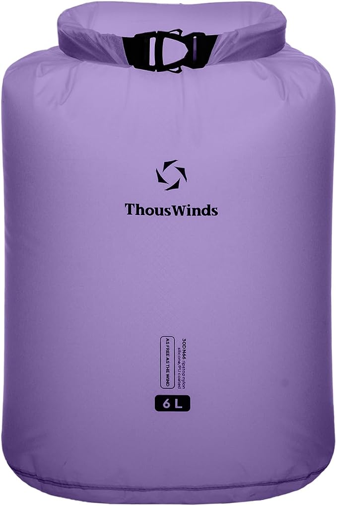 Thous Winds Dry Bag Waterproof, 3L/6L/12L/24L/36L Roll Top Lightweight Dry Sack by ThousWinds