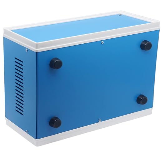 Zulkit Electronic Enclosures Blue Metal Enclosure Project Case DIY Box Junction - Image 5