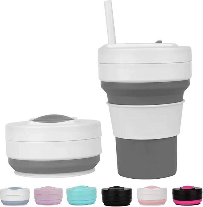 12 OZ Collapsible Travel Cup by Unknown