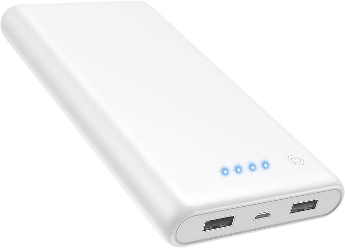 Portable Charger Power Bank 25, 5V/3A USB C in&Out Fast Phone Charging by Ekrist