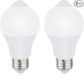 Motion Sensor Light Bulbs for Outdoor Indoor, 9W A19 Motion Detector Led Bulb by GREENIC
