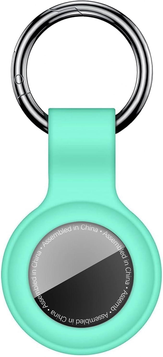 Linsaner Case for AirTag 2nd Gen & 1st Gen, Silicone Holder Keychain Key Ring by Linsaner