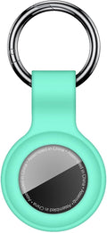 Linsaner Case for AirTag 2nd Gen & 1st Gen, Silicone Holder Keychain Key Ring by Linsaner