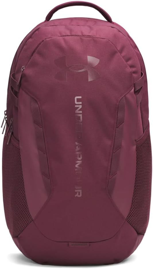 Under Armour Unisex Hustle 6.0 Backpack Dark Maroon/Dark Maroon One Size by UnderArmour