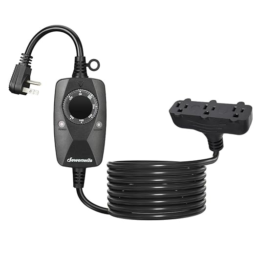DEWENWILS Light Timer Outdoor Weatherproof by DEWENWILS