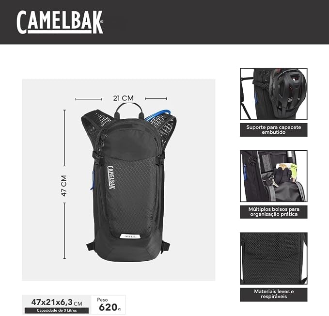 CamelBak M.U.L.E. 12 Mountain Bike Hydration Pack 100oz - Image 2