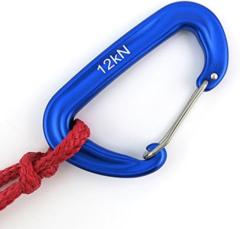 12kN 3.2"x2" Heavy-Duty Carabiner Clips - Image 5