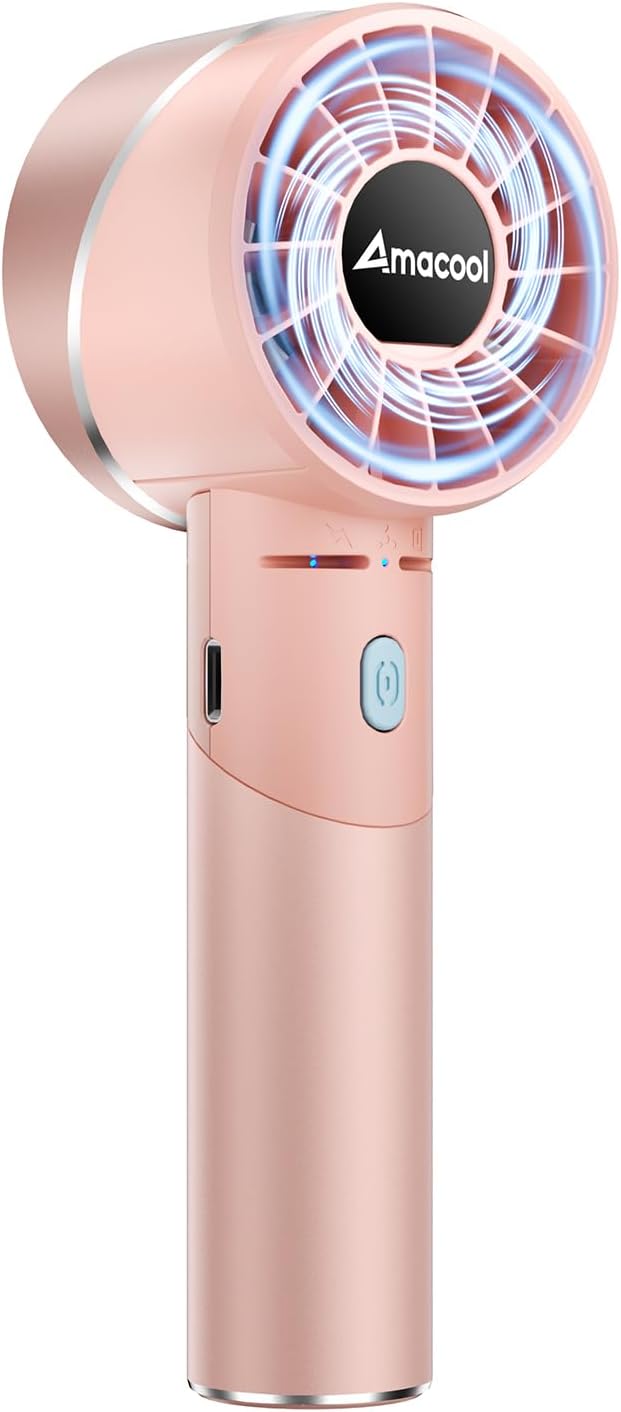 AMACOOL Portable Handheld Turbo Fan, Mothers Day Gifts by AMACOOL
