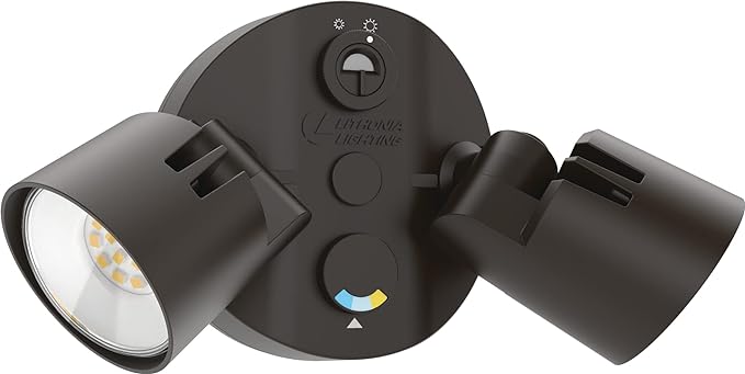 Lithonia Lighting HomeGuard 2-Light LED Outdoor Flood Lights, Outdoor LED Lights by AcuityBrands