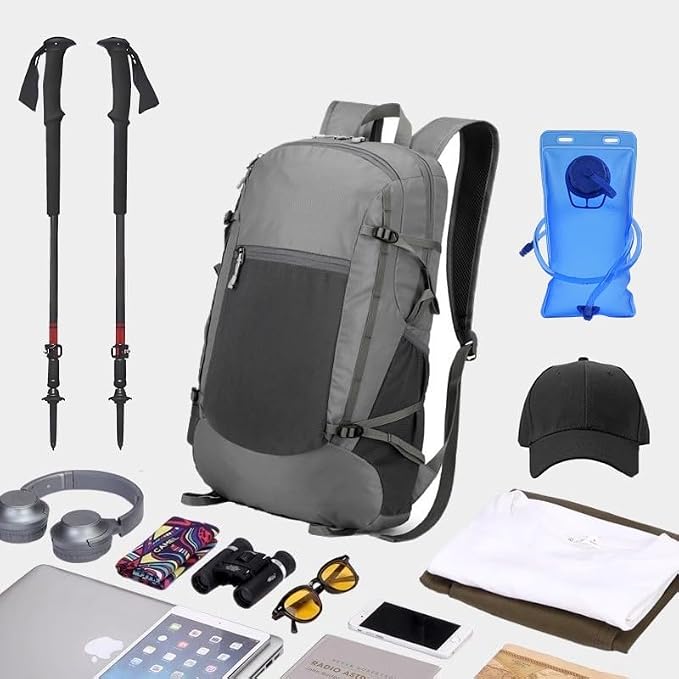 levayhill Hiking Backpack Daypack Lightweight Packable Travel Outdoor Camping - Image 4