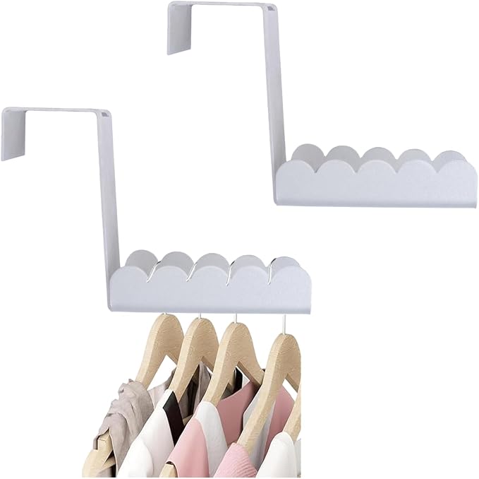 Double-Sided Over Door Coat Rack by UFURMATE