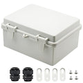 Zulkit Junction Box ABS Plastic Dustproof Waterproof IP65 Electrical Boxes by Zulkit