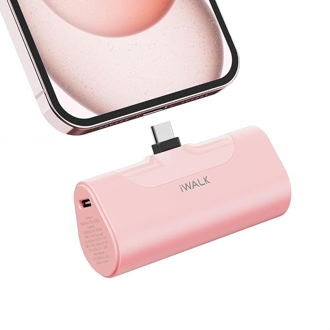 iWALK Portable Charger for iPhone 17/16/15 USB-C Small Power Bank 20W 4 by iWALK