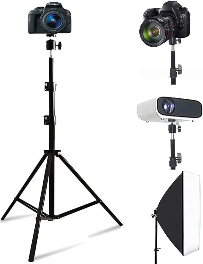 Projector Floor Stand, Folding Portable Tripod Mount by Coret