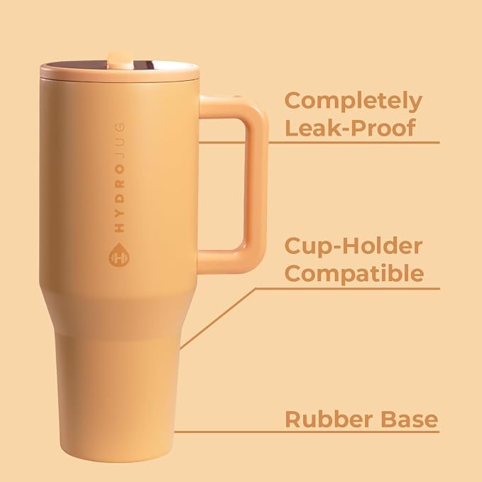 HydroJug Traveler - 32 oz Water Bottle - Fits in Cup Holder - Image 2