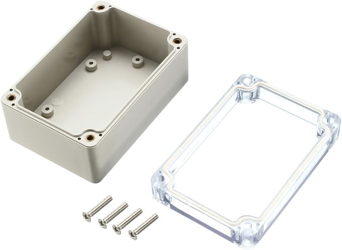 uxcell 100x68x50mm Electronic Waterproof IP65 Sealed ABS Plastic DIY Junction - Image 2