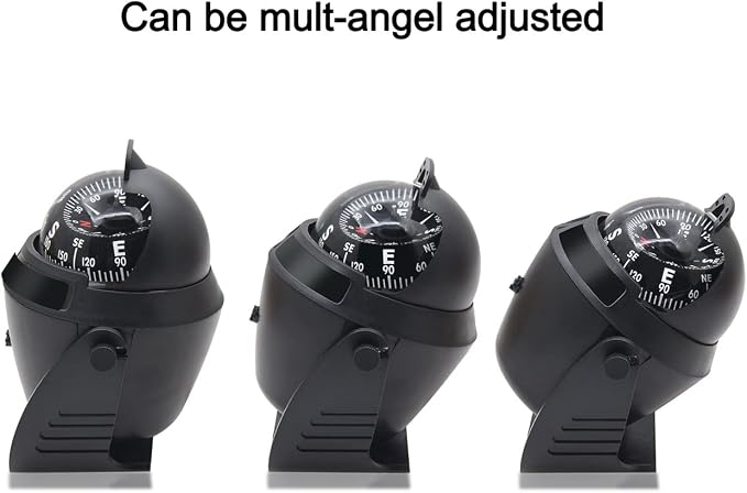 Marine Compass for Boat LED Light Navigation Pivoting Electronic Automotive - Image 3