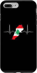 Lebanon Heart Lebanese Heartbeat Vintage Lebanon Map Case by Unknown
