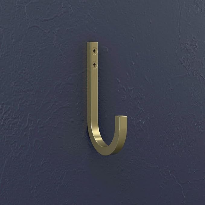 National Hardware N337-905 Reed Multi-Purpose Hook, Brushed Gold - Image 9