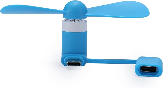 Mini Cell Phone Fan 2-in-1 Fan Compatible - Image 3