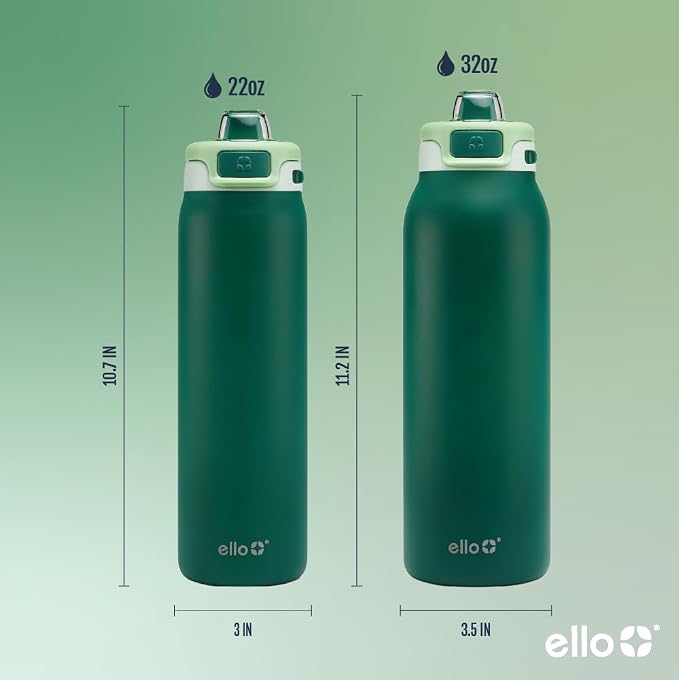 Ello Pop & Fill 22oz Stainless Steel Water Bottle - Image 7