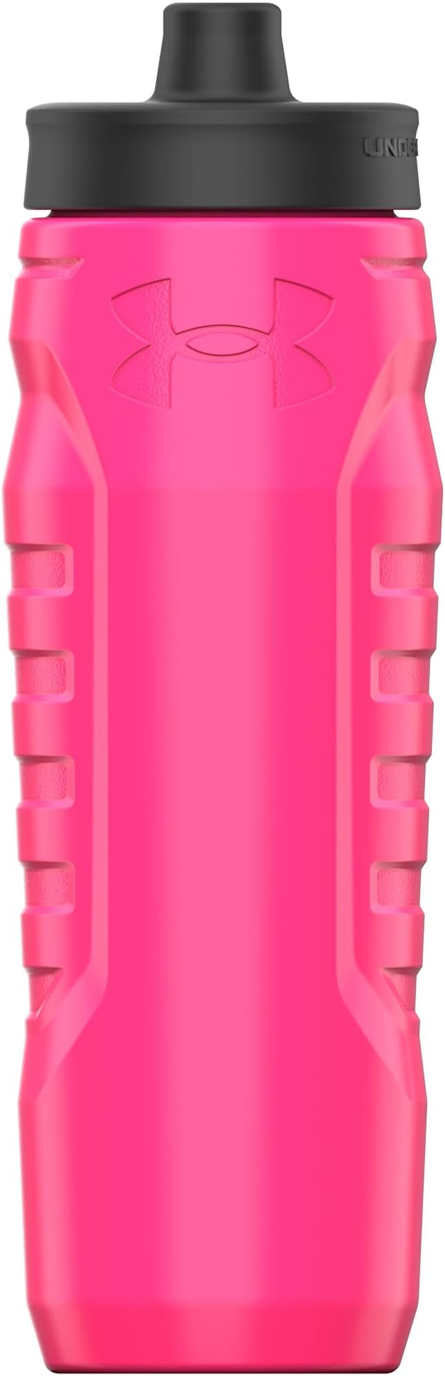 Under Armour 32oz Sideline Squeeze Bottle Hot Pink - Image 2