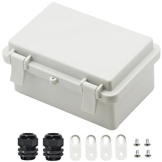 Zulkit IP65 Waterproof ABS Plastic Electrical Box by Zulkit