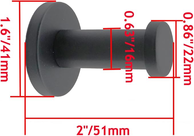 Wall Hooks Heavy Duty Coat Hooks Stainless Steel Clothes Hanger - Image 2