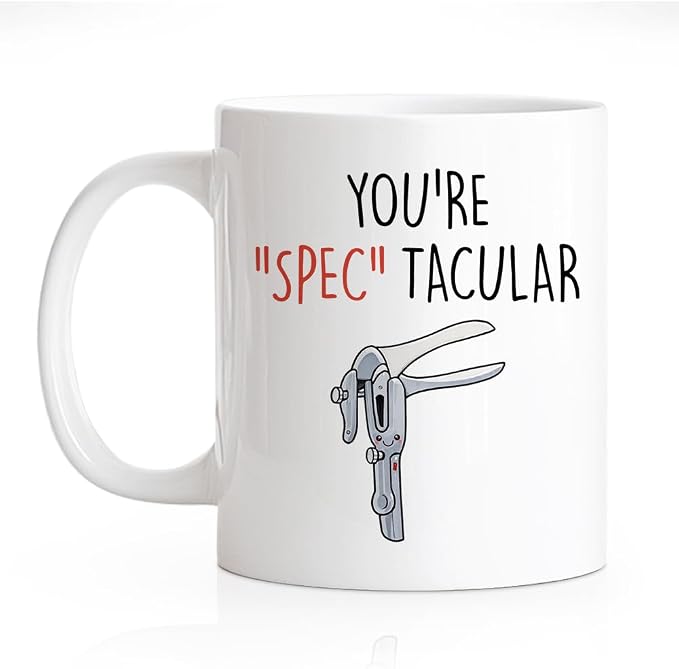 RZHV You're Spectacular Coffee Mug, Funny OBGYN Gynecologist Midwife Mug by RZHV