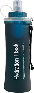 GUYI 1.0L Collapsible Water Filter Bottle, Removes Impurities, BPA Free by GUYI